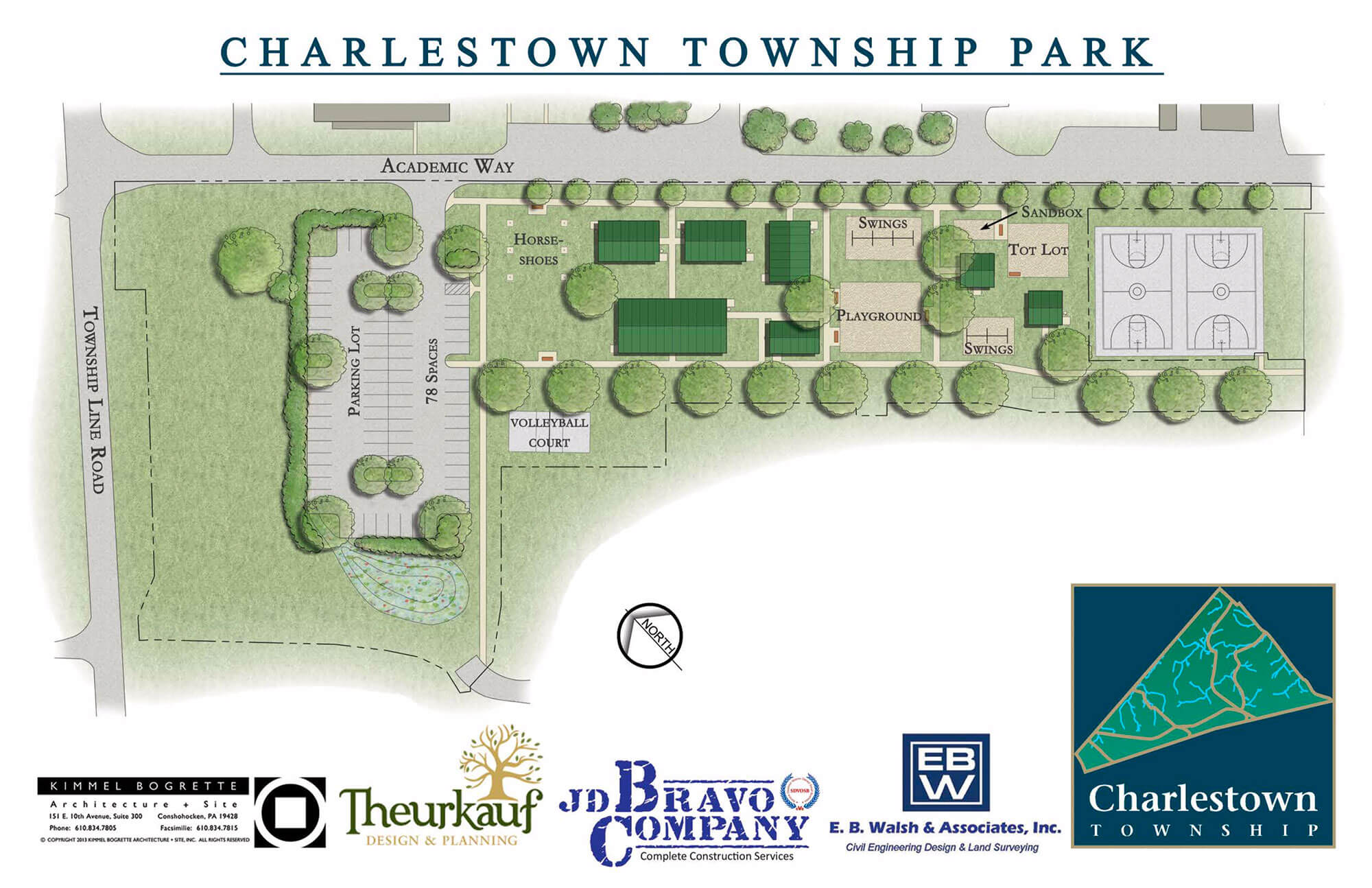 charlestown township park landscape design